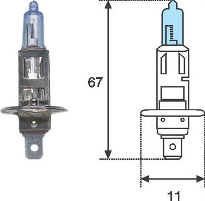 Magneti Marelli 002601100000 - Лампа накаливания, фара дальнего света autospares.lv