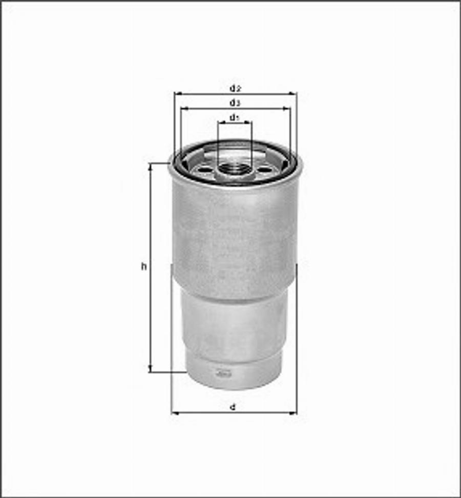 Magneti Marelli 154098814590 - Топливный фильтр autospares.lv