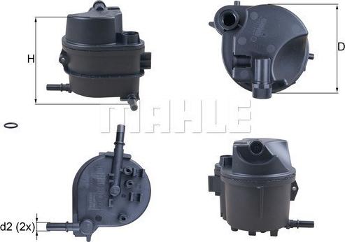 Magneti Marelli 154070551314 - Топливный фильтр autospares.lv