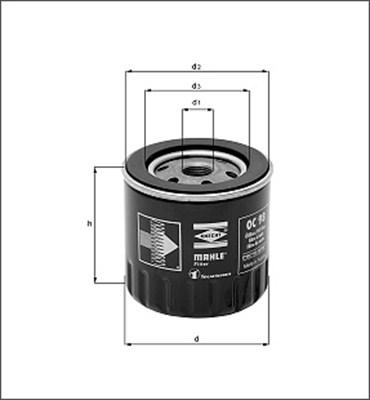 Magneti Marelli 154073924750 - Масляный фильтр autospares.lv