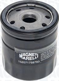 Magneti Marelli 152071758793 - Масляный фильтр autospares.lv