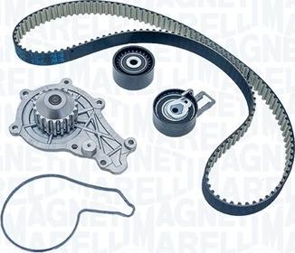 Magneti Marelli 341404130001 - Водяной насос + комплект зубчатого ремня ГРМ autospares.lv