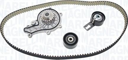 Magneti Marelli 341406560001 - Водяной насос + комплект зубчатого ремня ГРМ autospares.lv