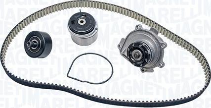 Magneti Marelli 341406350001 - Водяной насос + комплект зубчатого ремня ГРМ autospares.lv