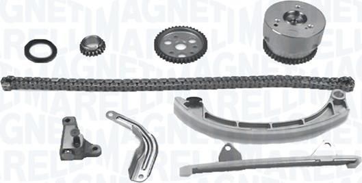 Magneti Marelli 341500000452 - Комплект цепи привода распредвала autospares.lv