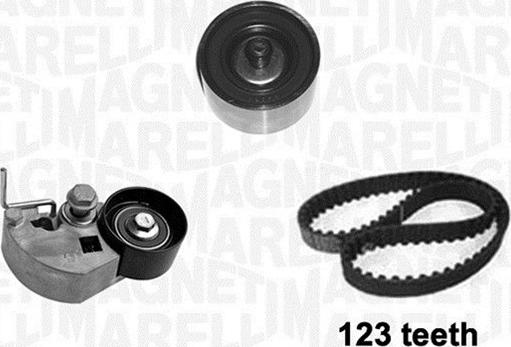 Magneti Marelli 341304480000 - Комплект зубчатого ремня ГРМ autospares.lv