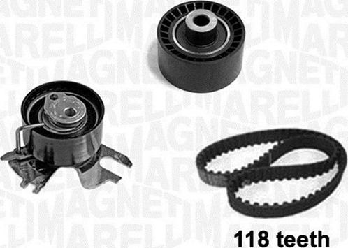 Magneti Marelli 341304530000 - Комплект зубчатого ремня ГРМ autospares.lv