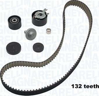 Magneti Marelli 341304570000 - Комплект зубчатого ремня ГРМ autospares.lv