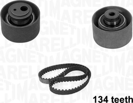 Magneti Marelli 341304150000 - Комплект зубчатого ремня ГРМ autospares.lv