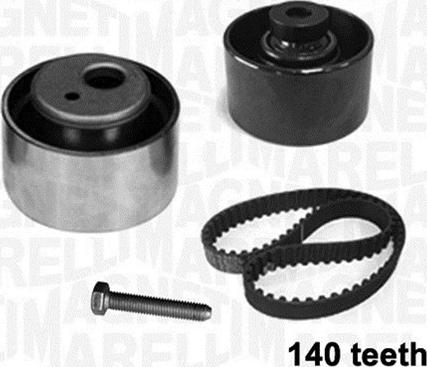 Magneti Marelli 341304160000 - Комплект зубчатого ремня ГРМ autospares.lv