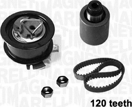 Magneti Marelli 341304790000 - Комплект зубчатого ремня ГРМ autospares.lv