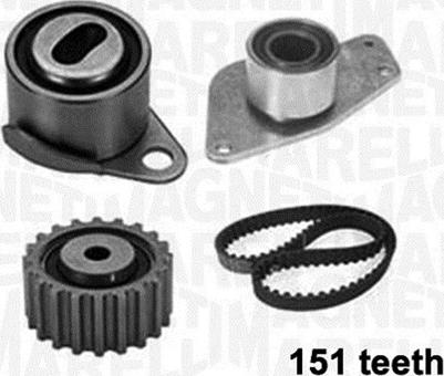 Magneti Marelli 341305010000 - Комплект зубчатого ремня ГРМ autospares.lv