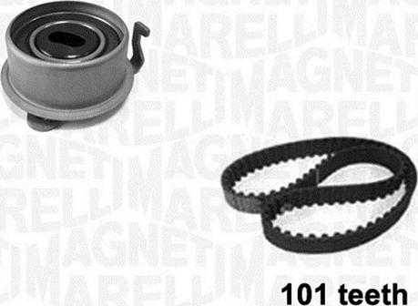 Magneti Marelli 341305110000 - Комплект зубчатого ремня ГРМ autospares.lv