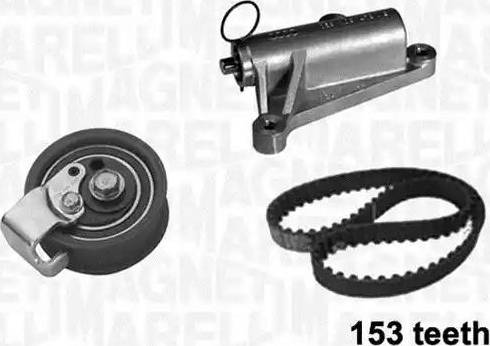 Magneti Marelli 341305800000 - Комплект зубчатого ремня ГРМ autospares.lv