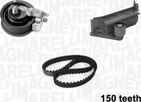 Magneti Marelli 341305300000 - Комплект зубчатого ремня ГРМ autospares.lv