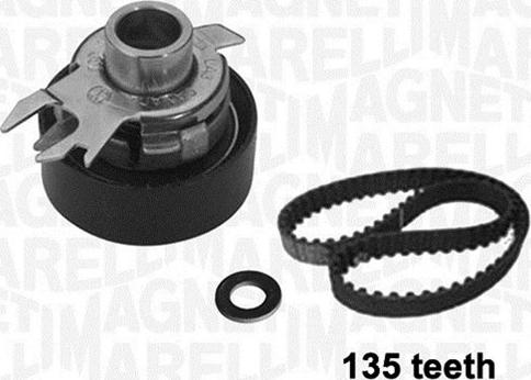 Magneti Marelli 341305370000 - Комплект зубчатого ремня ГРМ autospares.lv