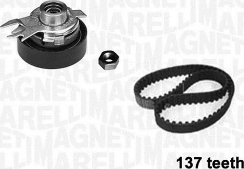 Magneti Marelli 341305280000 - Комплект зубчатого ремня ГРМ autospares.lv