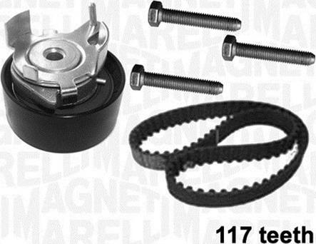 Magneti Marelli 341305780000 - Комплект зубчатого ремня ГРМ autospares.lv