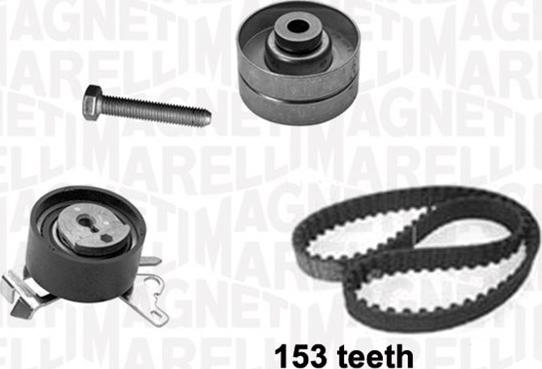 Magneti Marelli 341306410000 - Комплект зубчатого ремня ГРМ autospares.lv