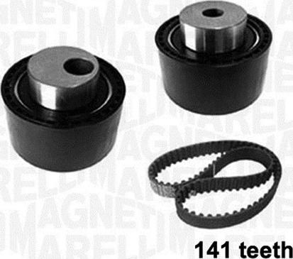 Magneti Marelli 341301900000 - Комплект зубчатого ремня ГРМ autospares.lv