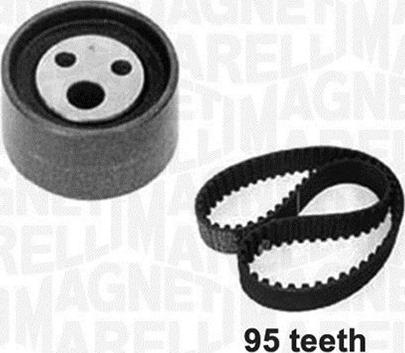 Magneti Marelli 341301460000 - Комплект зубчатого ремня ГРМ autospares.lv