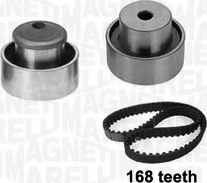 Magneti Marelli 341301670000 - Комплект зубчатого ремня ГРМ autospares.lv