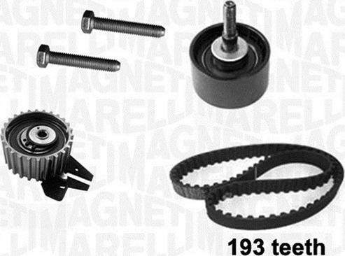 Magneti Marelli 341301140000 - Комплект зубчатого ремня ГРМ autospares.lv