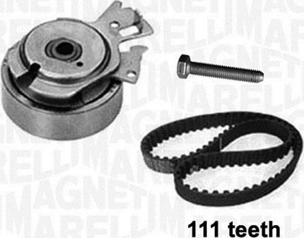 Magneti Marelli 341301150000 - Комплект зубчатого ремня ГРМ autospares.lv