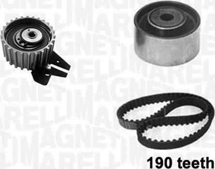 Magneti Marelli 341301850000 - Комплект зубчатого ремня ГРМ autospares.lv