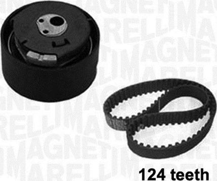 Magneti Marelli 341301860000 - Комплект зубчатого ремня ГРМ autospares.lv