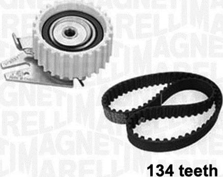 Magneti Marelli 341301800000 - Комплект зубчатого ремня ГРМ autospares.lv