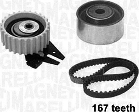 Magneti Marelli 341301870000 - Комплект зубчатого ремня ГРМ autospares.lv