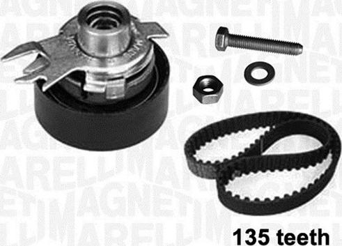 Magneti Marelli 341301370000 - Комплект зубчатого ремня ГРМ autospares.lv