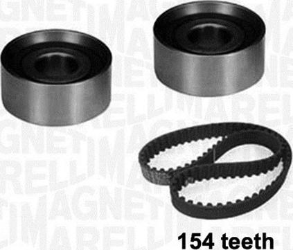 Magneti Marelli 341301770000 - Комплект зубчатого ремня ГРМ autospares.lv