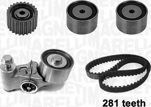 Magneti Marelli 341303950000 - Комплект зубчатого ремня ГРМ autospares.lv