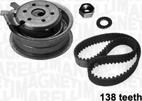 Magneti Marelli 341303640000 - Комплект зубчатого ремня ГРМ autospares.lv