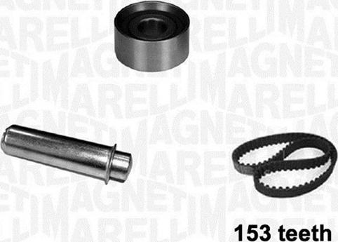 Magneti Marelli 341302940000 - Комплект зубчатого ремня ГРМ autospares.lv