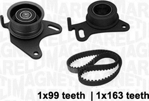 Magneti Marelli 341302460000 - Комплект зубчатого ремня ГРМ autospares.lv