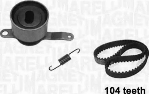 Magneti Marelli 341302570000 - Комплект зубчатого ремня ГРМ autospares.lv