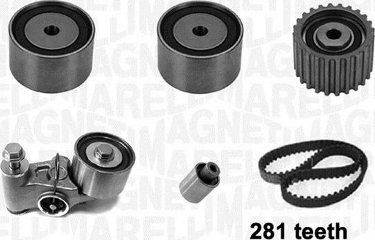 Magneti Marelli 341302650000 - Комплект зубчатого ремня ГРМ autospares.lv