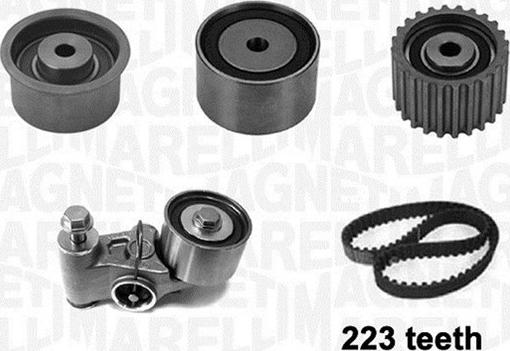 Magneti Marelli 341302680000 - Комплект зубчатого ремня ГРМ autospares.lv