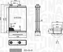 Magneti Marelli 350218065000 - Теплообменник, отопление салона autospares.lv