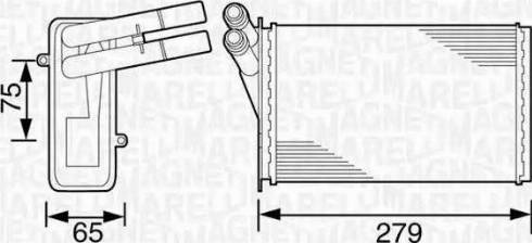 TEMPEST TP.1570224 - Теплообменник, отопление салона autospares.lv