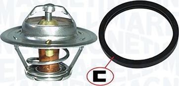 Magneti Marelli 352317000410 - Термостат охлаждающей жидкости / корпус autospares.lv