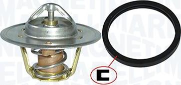 Magneti Marelli 352317000560 - Термостат охлаждающей жидкости / корпус autospares.lv