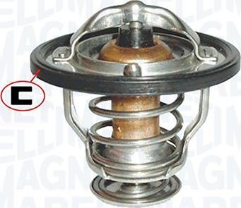 Magneti Marelli 352317000810 - Термостат охлаждающей жидкости / корпус autospares.lv