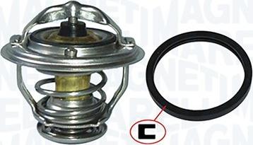 Magneti Marelli 352317000830 - Термостат охлаждающей жидкости / корпус autospares.lv