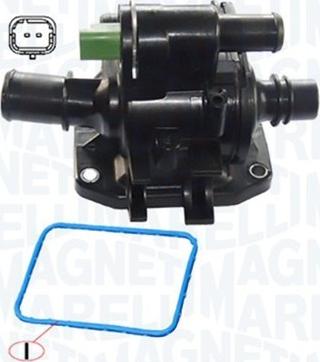 Magneti Marelli 352317001580 - Термостат охлаждающей жидкости / корпус autospares.lv