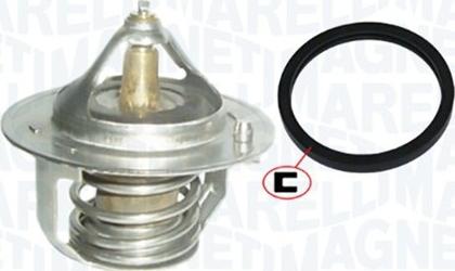 Magneti Marelli 352317001890 - Термостат охлаждающей жидкости / корпус autospares.lv