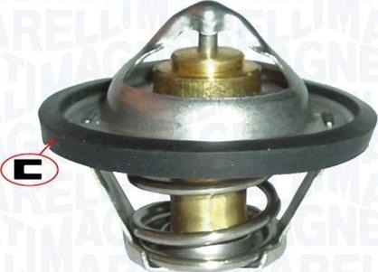 Magneti Marelli 352317002240 - Термостат охлаждающей жидкости / корпус autospares.lv